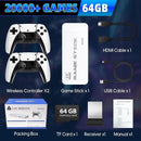 Vídeo Game Stick M15 Pro 4k 64gb Hdmi Com 2 Controles Se Fio +20mil Jogos