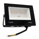 Refletor LED 100W Bivolt IP66 – Iluminação Forte e Econômica para Áreas Externas