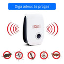 Repelente Eletrônico Ultrassônico Contra Pragas – Plug & Use