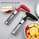 Removedor de Miolos de Aço Inoxidável Para Frutas e Vegetais